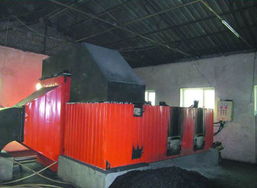 臥式燃煤熱風(fēng)爐